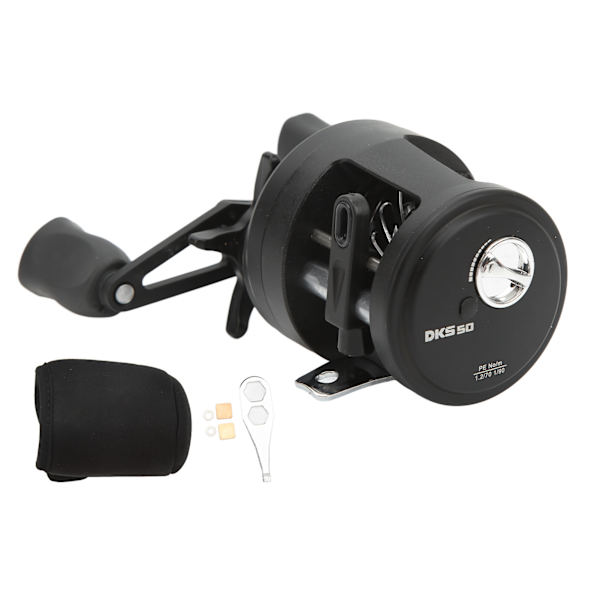 DKS Vedenpisara Baitcasting-kela Pitkän Kantaman Uistin Kalastus Rumpu Pyörä Mikro-esine Baitcaster Kalastus Kela DKS50 Oikea Käsi
