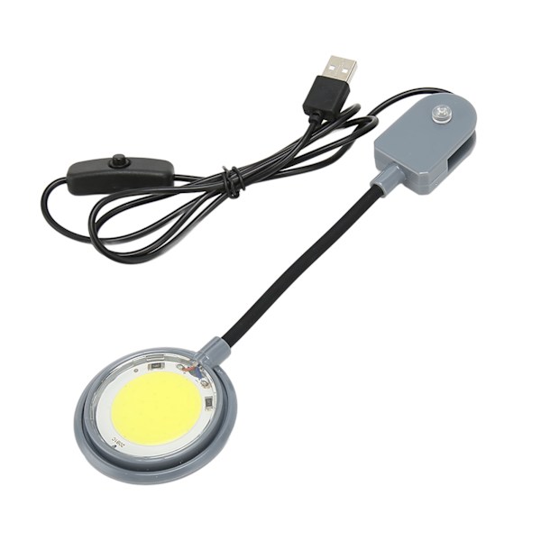 Klips-på LED Akvariebelysning Høj Lysstyrke Blødt Lys Fleksibel Mini Fiskekum Klipslampe til Ferskvand Saltvand