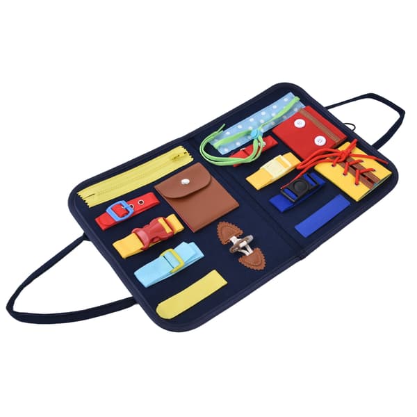 Pedagogisk sensorisk tavla Baby Activity Board Intelligence Development Toy for ToddlerC