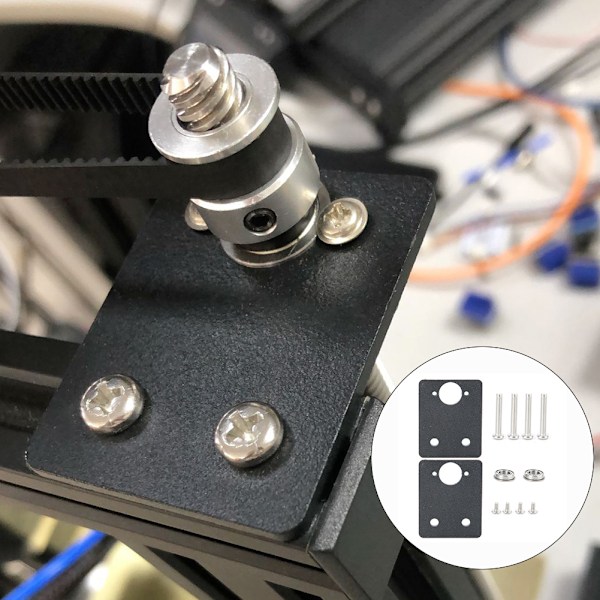 Metal Z Stang Lejeholder Dobbelt Z Stabilisator Lejebeslag 3D Printer Tilbehør Passer til Creality Ender-3