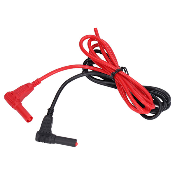 1 Set Bananplugg Multimeter Kablar Mässing PA elektrisk testkabel för Spänningstestare 4mm