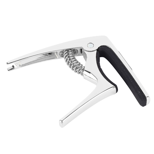 Gitarr Capo Metal 3 i 1 bärbar för akustiska elektriska gitarrer Ukulele tillbehör Silver