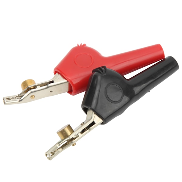 1 sett ikke-stripping testklips med nål PVC Cupronickel elektriske klemmer 25 mm åpning