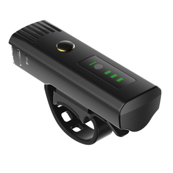 Cykellampor Set Mountainbike LED-lampa Smart Sensor Framlampa Baklampa för Utomhussporter Nattkörning