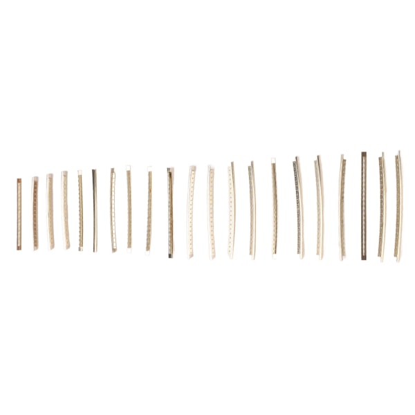 Gitar Fret Wires Kit Kobber Nikkel Fretwire Gripebrett Reservedeler Tilbehør GG07