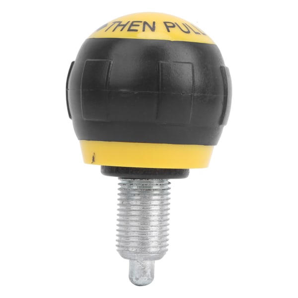 Pop Pin Knop Udløser Øvelse Ekstra tilbehør - 5 stk 50x45 mm, syntetisk paphåndtag (M16) - Sort og gul