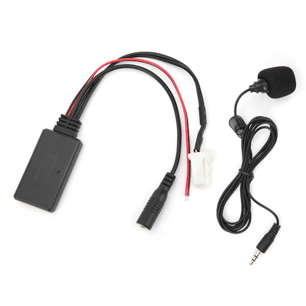 Bluetooth 5.0 AUX-kaapeliadapteri mikrofonilla handsfree-käyttöön, korvaa Suzuki Swiftin, Vitran ja Jimnyn