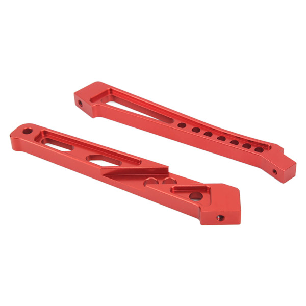 RC-chassiförstärkning Stödramfäste Stång Aluminiumlegering för ARRMA 1/7 1/8 Serie Bilar Röd