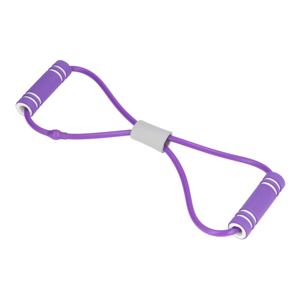 Figur 8 Resistance Band Professional Latex 8 Resistance Band utvidede bærbare motstandsbånd med mykt skumhåndtak