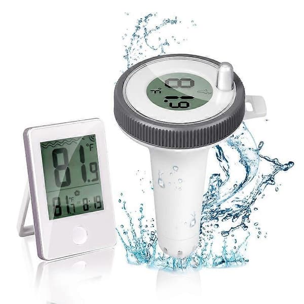 Pooltermometer - Flydende pooltermometer med letlæseligt display