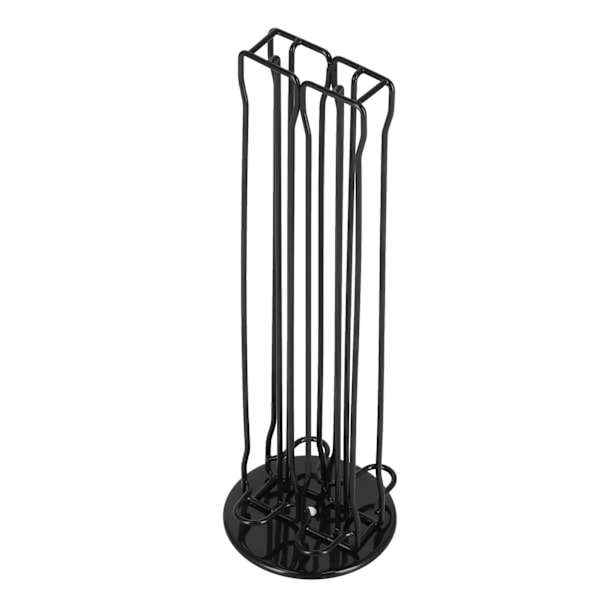 Kaffe Kapselholder 360° Drehbar Metall Kaffe Kapseln Halter Rack Einfaches Design Hält 40 Kaffeepads für Kaffeekapsel Lagerung