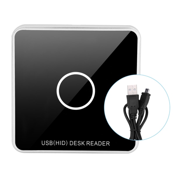 Beröringsfri USB RFID-dörråtkomstkortläsare (13,56Mhz/IC-kort)