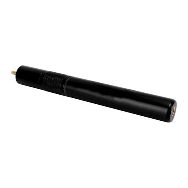 9 tuuman biljarditikun pidennin Teleskooppinen alumiiniseos Pool Cue Extender Musta
