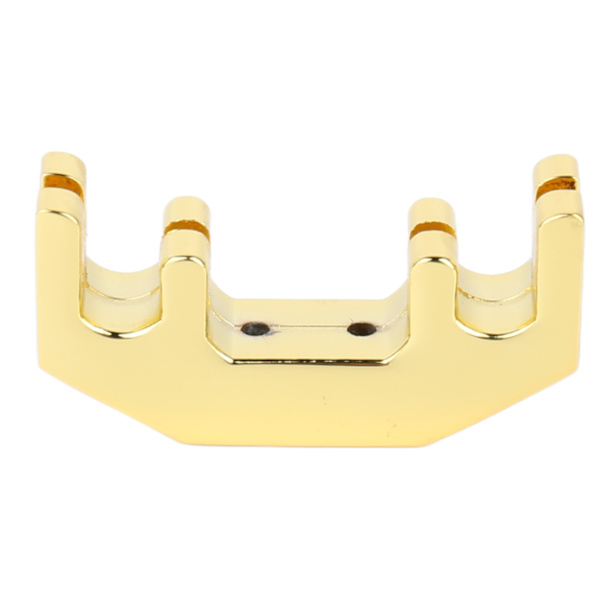 Fiolin Mute Metal Sound Reduction Lett bærbar Fiolin Practice Lyddemper for fiolinist Gold