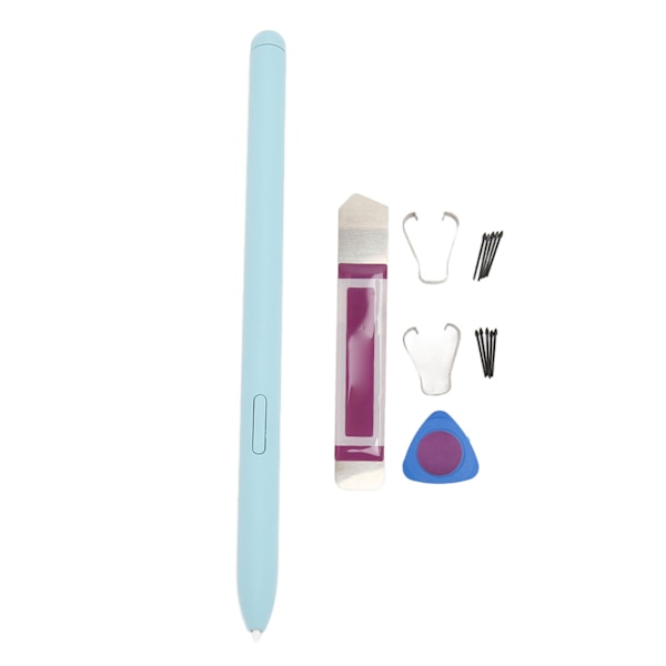 Til Tab S6 Lite Stylus Magnetisk 4096 Tryk Præcis Holdbar Plastik Smart Pen med 10 Spidser til 10.4in SM P610 SM P615 Blå