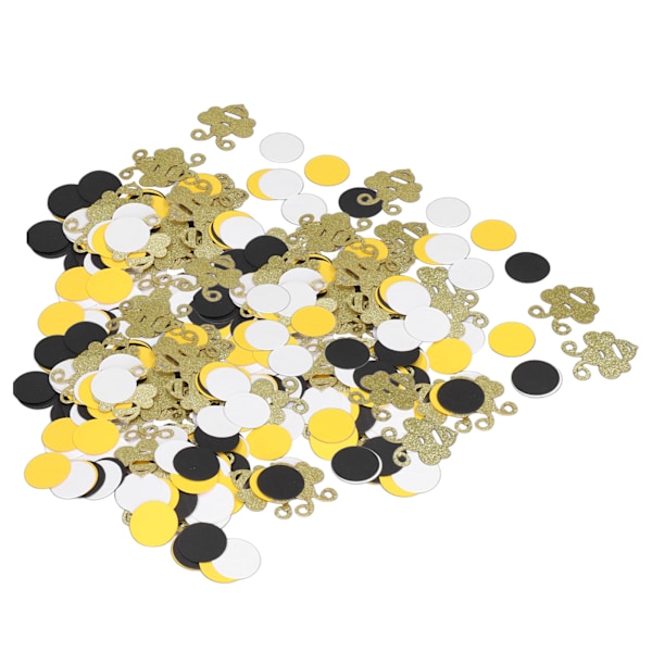 300 stk. Bi Konfetti Guld Glitter Rund Konfetti Bi Tema Fest Baby Shower Fødselsdag Bord Fest Dekorationer