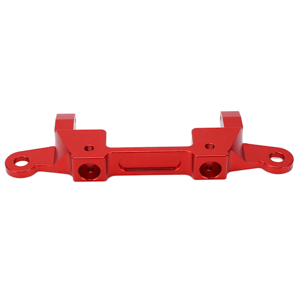 RC takapuskurin kiinnitys CNC-alumiiniseos puskurin kiinnitys Axial 1/6 SCX6 RC-ajoneuvolle Punainen
