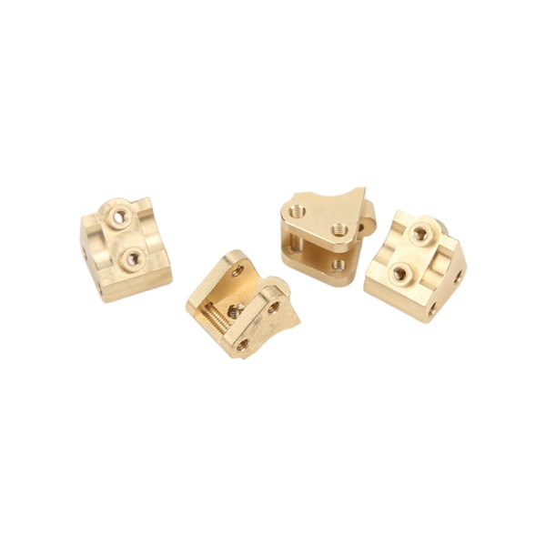 Messing for- og bagaksel styrestangsbeslag til Axial Scx10 II 90046 90047 1/10 RC Crawler Bil