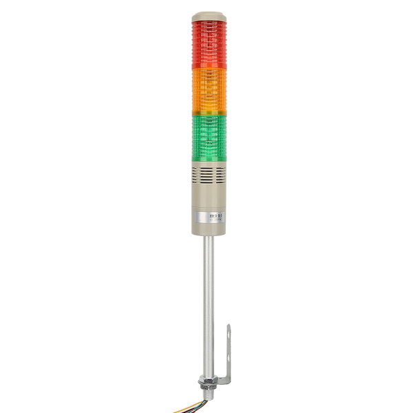 220VAC Maskin Advarselslys LED Indikator Forsigtighedssignal Konstant Lys