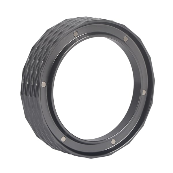 58 mm kaffedoserings tratt i aluminiumlegering förhindrar spill Hälsosam Lätt rengöring Doseringsring för hemmakontor Grå