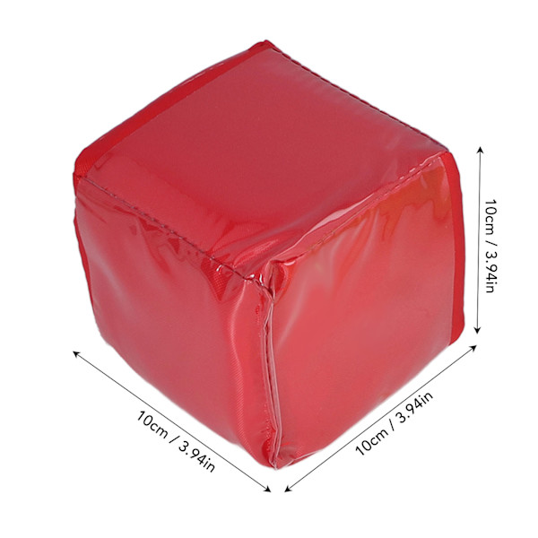 Opettavat pinoavat palikat lapsille – 4 PVC-noppaan lelujen set