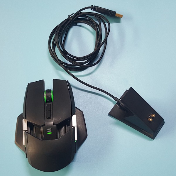 USB-kabel / USB-ledning egnet til Razer Lancehead trådløs gamingmus udskiftning