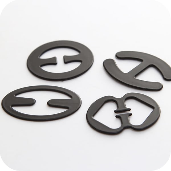 12 stk BH-remklemmer, BH-klemmer bak, anti-skli BH-stropper holder, spenner spaltekontrollklips for BH