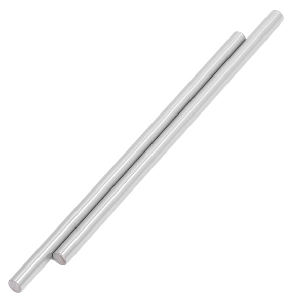2 stk. 8 mm lineær aksel med høj præcision, forkromet stål, bevægelsesstyrecylinder til 3D-printer, 400 mm / 15,7 tommer