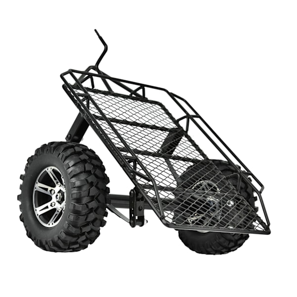 DIY Metallinen Trail Car Trailer Hopper D90 / SCX10 / TRX-4 1/10 mittakaavan RC Crawler -autoon