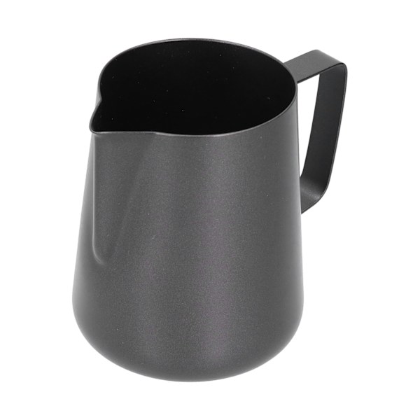 Tyk rustfri stål skummende kop kaffe kunst kande mælkeskummerkande med spids tud600ML