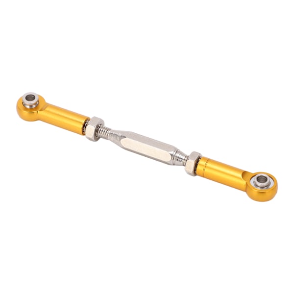 Justerbar RC Servostang Trækstang Metal Styrestang til JLB 1/10 RC Truck Biler Guld