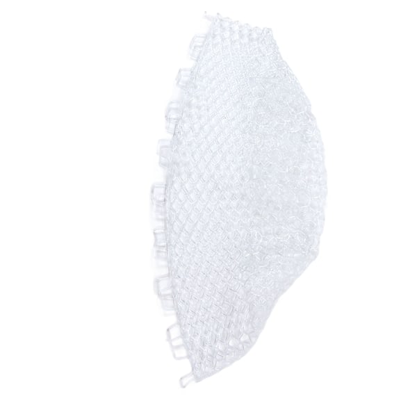 Fiskenät, Stark och Hållbart, 40 cm Djup, Vikbart, Ersättningsnät för Fiskeutrustning, Vit