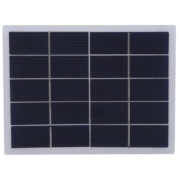 3W 5V polykrystallinsk silisium DIY Solar Panel Laminated Board Batteriplate 170x130mm (3W&#8209;Hvit)