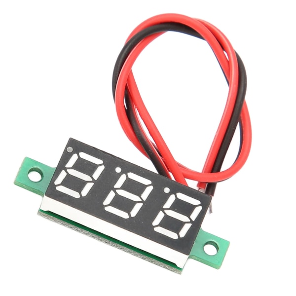 Voltmeter 0,28 tum digital display volt spänningsmätare 2 trådar DC4-30V för mätning