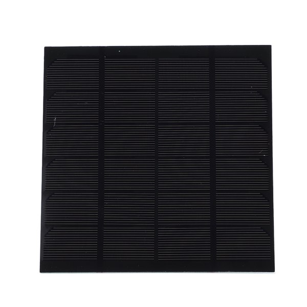 Bärbar 3W 6V monokristallin kisel solpanel PET Solar Charging Board Modul 145x145mm