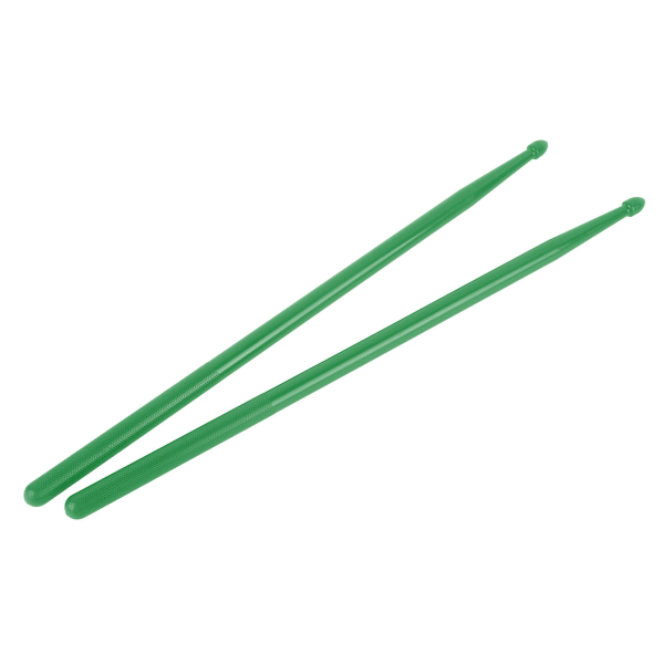 2st Nylon Träningstrumpinnebyte Bärbara trumstänger för slaginstrument Grön