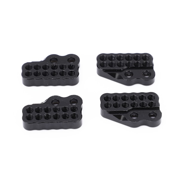 4st RC 1/10 aluminiumlegering stötdämparfäste för Axial SCX10 III AXI03004 CAPRA 1/10 RC biluppgraderingsdelar
