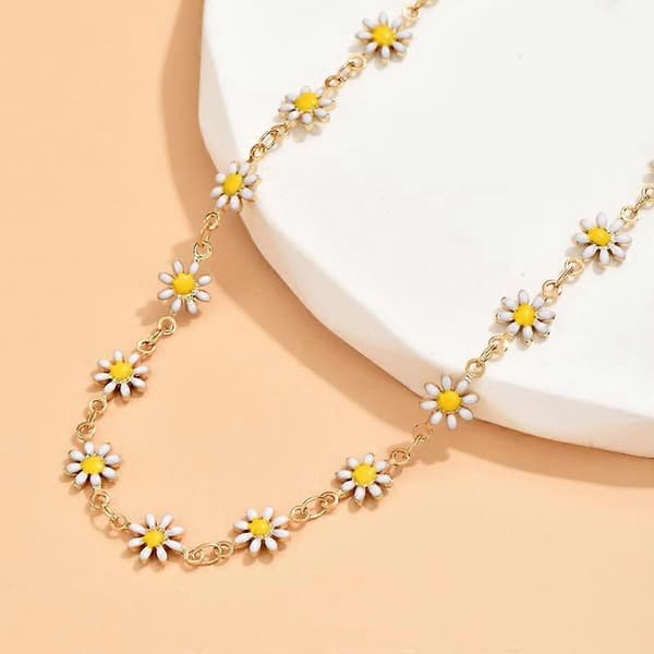 Bohemian Daisy Ankelkæde