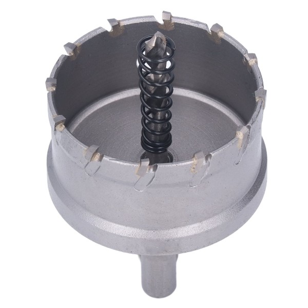 Carbidhålsåg C45 Stål Hålskärare Kit med Pilotborr för Stål Metall Aluminium Trä 60mm
