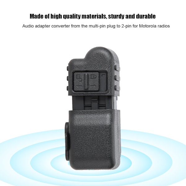 MTP3250 Holdbar Ørestykke Audio Adapter til Motorola Radio Walkie Talkie Tilbehør