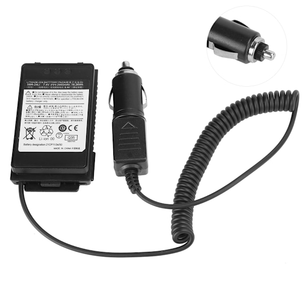 Ajoneuvoon asennettava virtalähde akun poistaja YAESU FT70DR FT70DS radiopuhelimelle