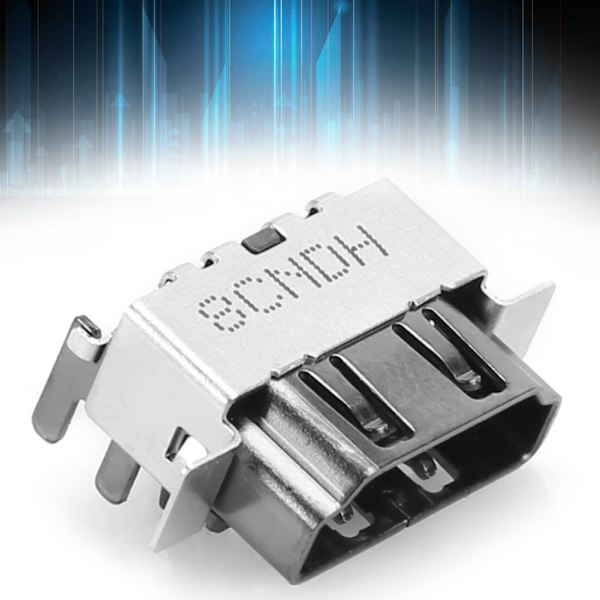 1080p HDMI-kontakt Spillmaskinutstyr Sokkelport Erstatningsdel for Xbox One’X (Høydefinisjonskontakt for xbox one'x)