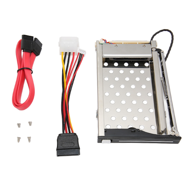 2.5in SSD HDD Intern SATA-fack Stöder SATA I II III 6Gbps Hot Swap HDD Caddy-fack med Säkert Lås LED-indikator