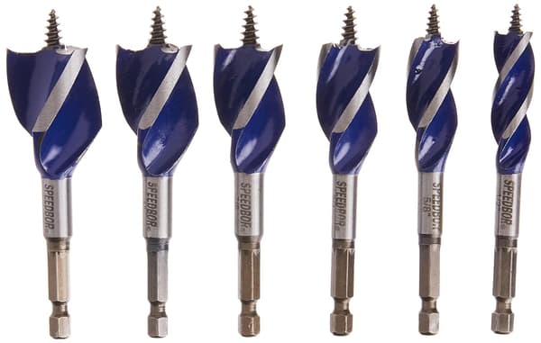 Irwin Tools IRWIN SPEEDBOR Træboresæt, 10 cm, 6 dele (1877239)