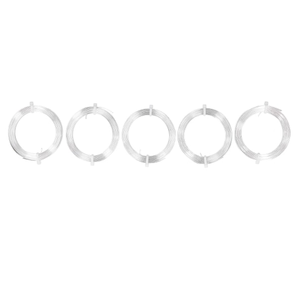 5 stk aluminiumstråd perler til smykker fremstilling af trådhjulsøreringe Armbånd Håndlavede fund