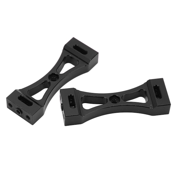 2 stk RC metalbjælke 53 mm længde Center fast montering aluminium til WPL B14 B16 B36 Q60 Q61 Sort