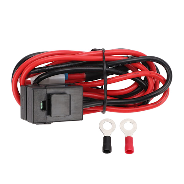 Bilradio Strømkabel 85cm/33.5in Lang Erstatning for Kenwood TS‑480 IC‑7000 IC7600