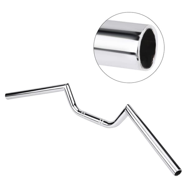 Universal Motorcykel Refit Tracker Styre Drag Bar Ersättningsdel (Krom)