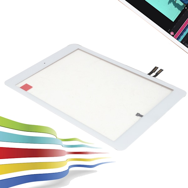 A1893/A1954 Touch Screen för iPad 2018 med Hemknapp Hög Känslighet (Vit)