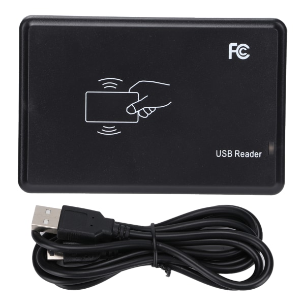 Til RFID-læser 125Khz/134.2Khz USB Animal Tag ID-kortlæser til adgangskontrol W82